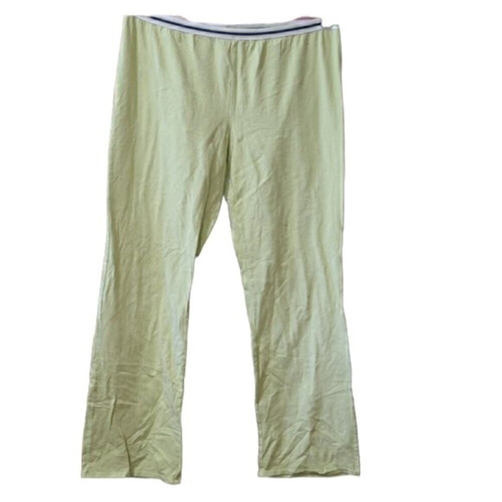 Nautica Blue-Green Soft Lounge Pajama Pants Comfortable Relaxed Fit LG